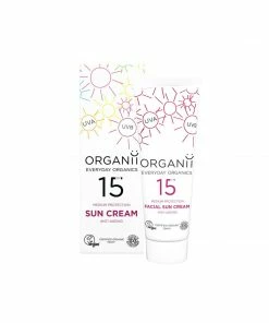 Organii SPF 15 Face Sun Milk