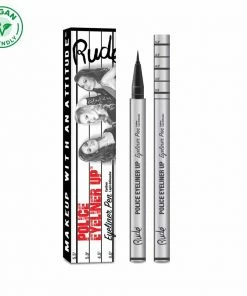Rude Cosmetics Make Up Police Eyeliner Pen - Black